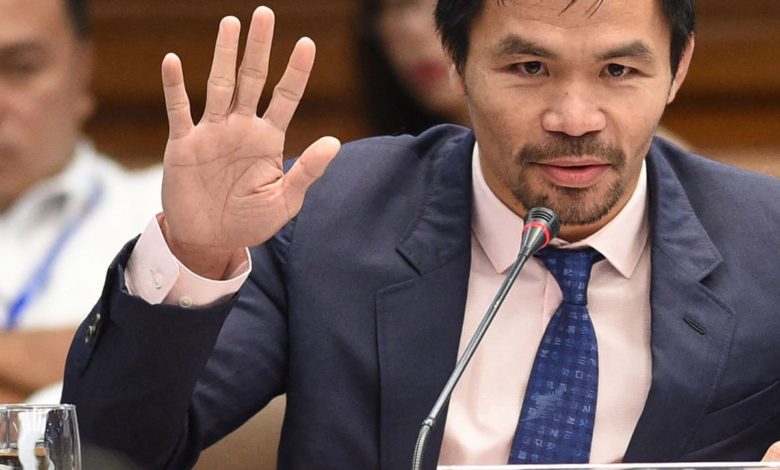 Manny Pacqiao to run for presidential elections in Philippines
